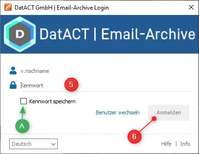 Direktes Login